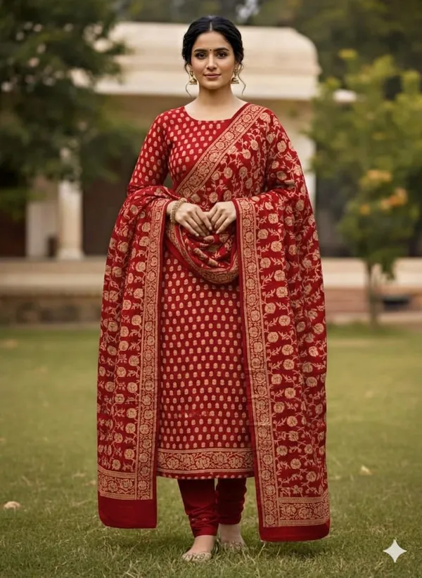 Red_Mulberry_Chiniya_Silk_Floral_Zari_Booti_Banarasi_Suit_with_Alfi_Zari_Jaal_Dupatta_1000SKL_MEL18
