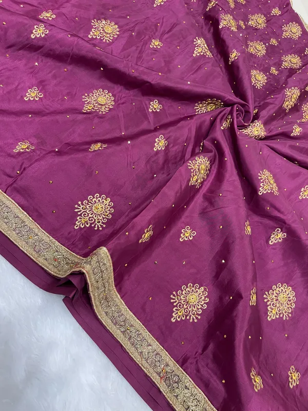 Purple_Cotton_Blend_Zari_Embroidery_Banarasi_Saree_600KS_2
