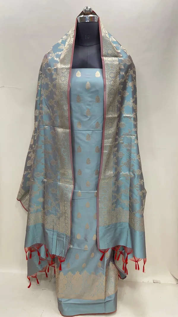Seagreen_Semi_Katan_Silk_Handloom_Banarasi_3_pcs_Suit_Set_MUB_SK53