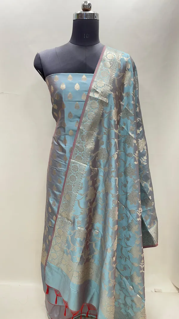 Seagreen_Semi_Katan_Silk_Handloom_Banarasi_3_pcs_Suit_Set_MUB_SK29
