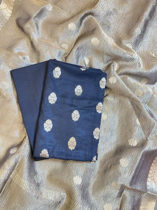 Black_Pure_Mercerise_Silk_Banarasi_3_pcs_Suit_Set_with_Crush_Tissue_Dupatta_1000SKL_PM9
