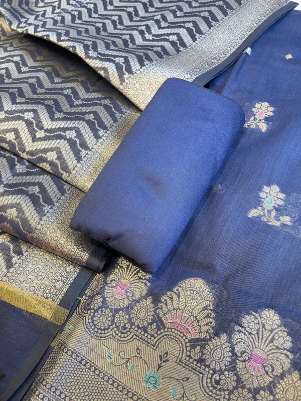 Navy_Blue_Cotton_Resham_Minakari_Floral_Zari_Booti_Banarasi_Suit_625SHL_CT40