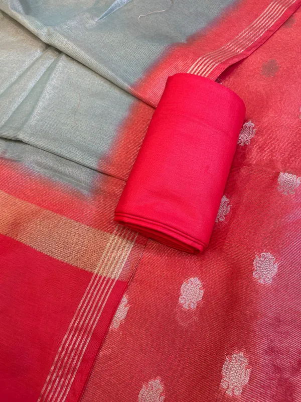 Red_Tissue_Silk_Zari_Booti_with_Contrast_Grey_Dupatta_Banarasi_Suit_10SKL_TSUS2