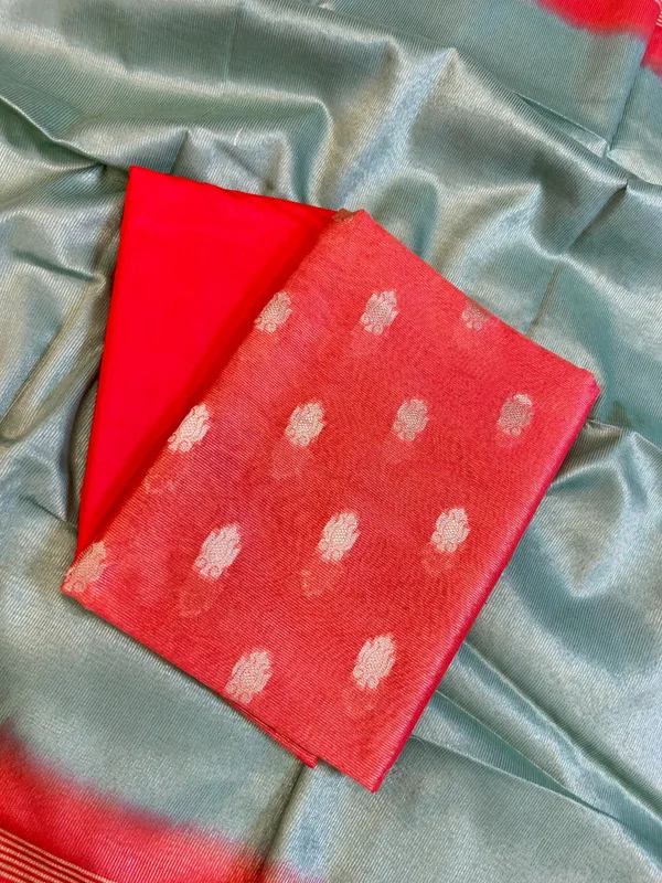 Red_Tissue_Silk_Zari_Booti_with_Contrast_Grey_Dupatta_Banarasi_Suit_10SKL_TSUS2