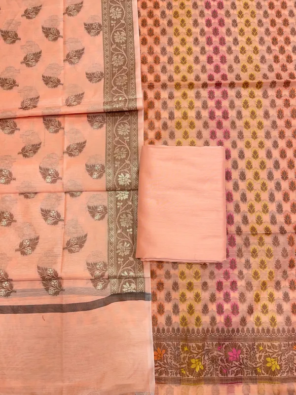 Orange_Cotton_Banarasi_3_pcs_Suit_Set_IM_CS39