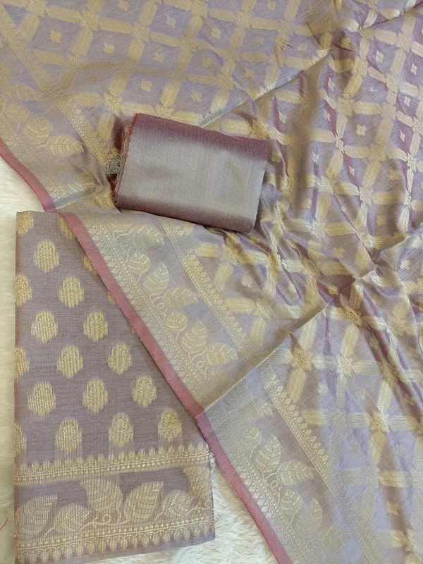 Mauve_Cotton_Blend_Floral_Zari_Booti_with_Zig-Zag_Zari_Jaal_Dupatta_Banarasi_Suit_65SHL_PV4