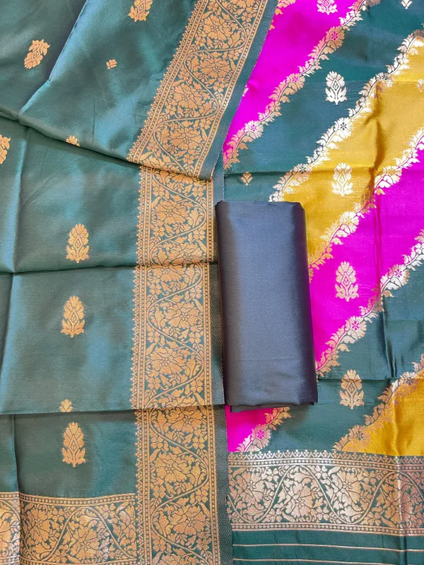 Rangkaat_Art_Silk_Banarasi_3_pcs_Suit_Set__with_Contrast_Green_Dupatta_650SKL_RNG4