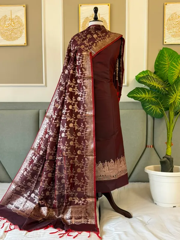 Deep_Wine_Silk_Zari_Temple_Daman_Banarasi_Suit_With_Floral_Zari_Jaal_Dupatta_125PNJ_SL2