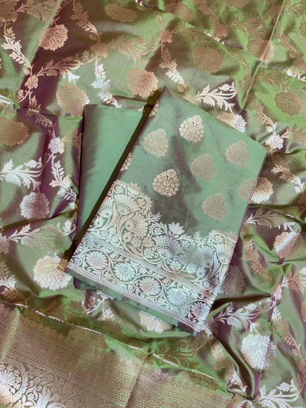 Mehndi_Green_Semi_Katan_Silk_Banarasi_3_pcs_Suit_Set_750SHL_SK23