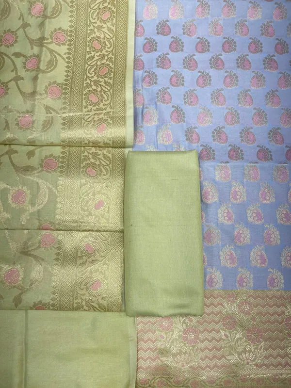 Grey_Cotton_Silk_Panarasi_3_pcs_Suit_Set__with_Contrast_Pista_Green_Dupatta_780ASD_CS17