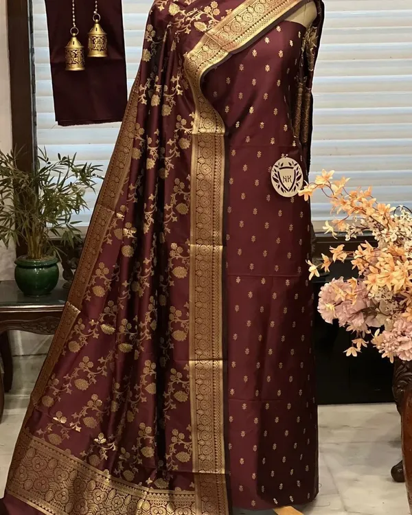 Garnet_Katan_Silk_Katban_Floral_Zari_Booti_Banarasi_Suit_with_Zari_Jaal_Dupatta_700SKL_KSB4