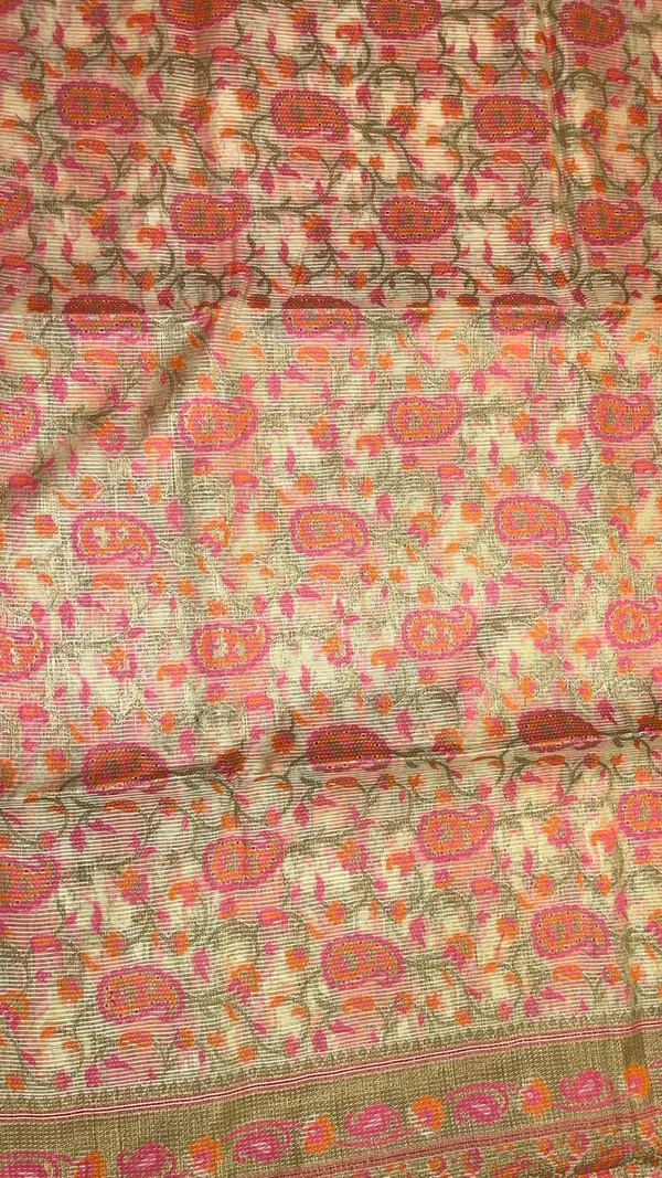 Beige_Cotton_Blend_Banarasi_Sarees_For_Women_GEASF_713