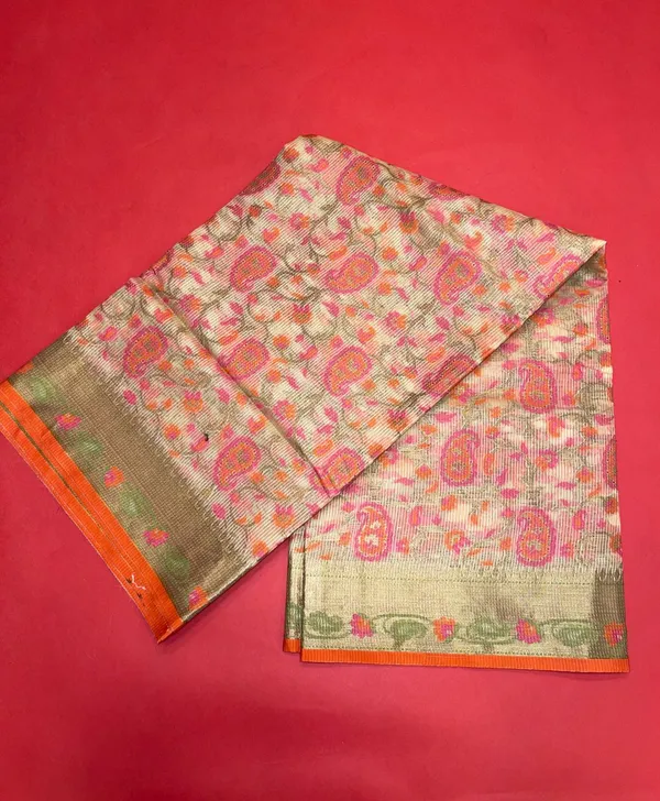 Beige_Cotton_Blend_Banarasi_Sarees_For_Women_GEASF_713