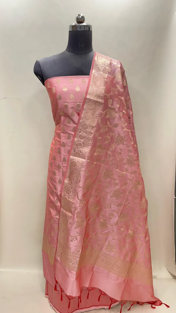 Pink_Semi_Katan_Silk_Handloom_Banarasi_3_pcs_Suit_Set_MUB_SK31