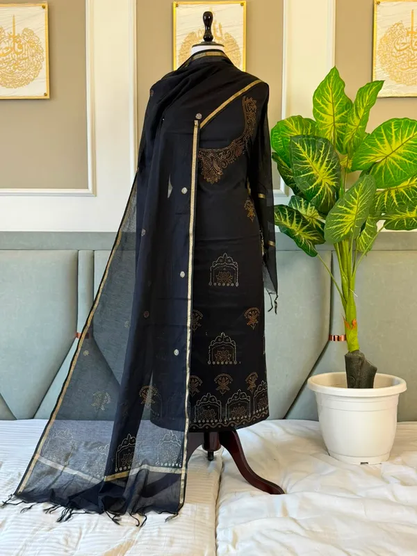 Black_Mal_Chanderi_Sibuski_Work_Banarasi_Suit_With_Embroidered_Dupatta_130Pnj_Mls1