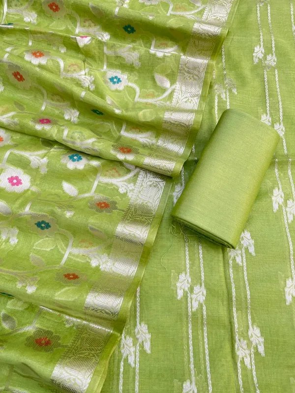 Green_Palm_Silk_Stripe_Zari_Banarsi_Suit_with_Floral_Zari_Mina_Jaal_Dupatta_1100SKL_PS5