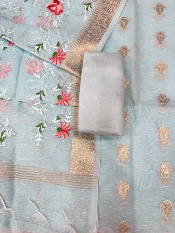 Pista_Green_Linen_Silk_Floral_Zari_Booti_with_Embroidery_Jaal_Dupatta_Banarasi_Suit_11SKL_LNE3