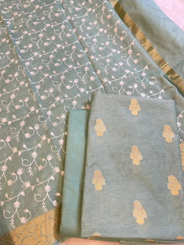 Light_Blue_Mercerise_Silk_Floral_Zari_Booti_with_Embroidery_Dupatta_Banarasi_Suit_11SKL_MSRS7