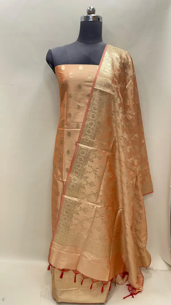 Orange_Semi_Katan_Silk_Handloom_Banarasi_3_pcs_Suit_Set_MUB_SK68