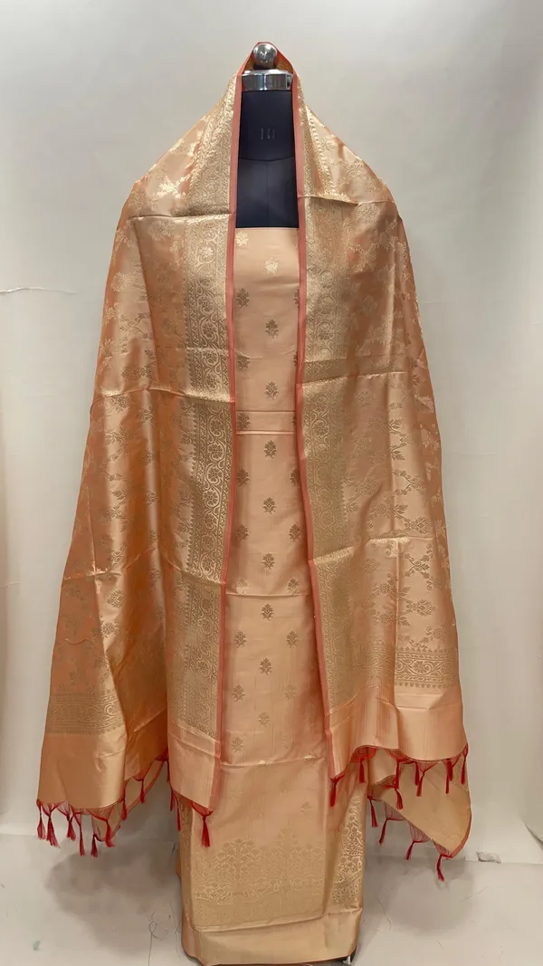 Orange_Semi_Katan_Silk_Handloom_Banarasi_3_pcs_Suit_Set_MUB_SK68