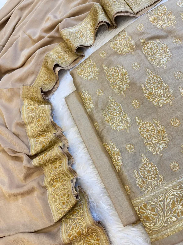 Beige_Cotton_Resham_Floral_Neem_Zari_Booti_Banarasi_Suit_155SHL_CNM1
