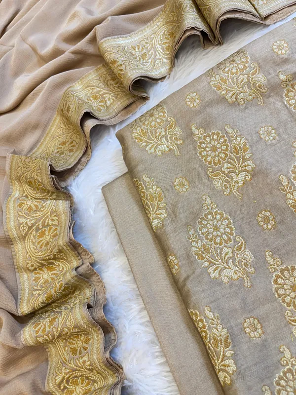 Beige_Cotton_Resham_Floral_Neem_Zari_Booti_Banarasi_Suit_155SHL_CNM1