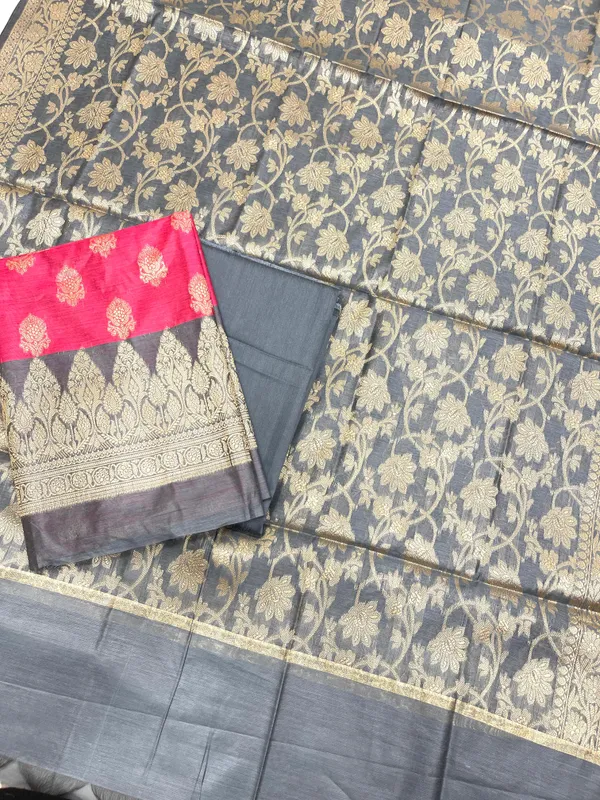 Pink_Cotton_Banarasi_3_pcs_Suit_Set_with_Contrast_Grey_Dupatta_IM_CS5