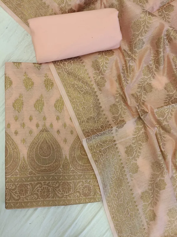 Peach_Cotton_Alfi_Zari_Booti_Banarasi_3_pcs_Suit_Set_525IM_CTN15