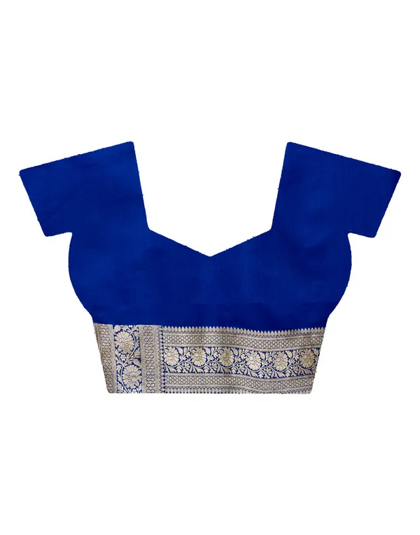 Humairah_Presents_Blue_Satin_Silk_Saree_With_Blouse_Piece(JA60_BLUE_Free_Size)