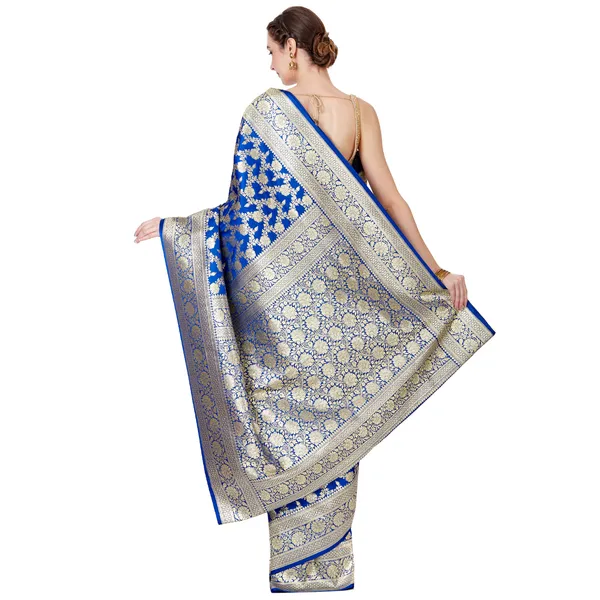 Humairah_Presents_Blue_Satin_Silk_Saree_With_Blouse_Piece(JA60_BLUE_Free_Size)