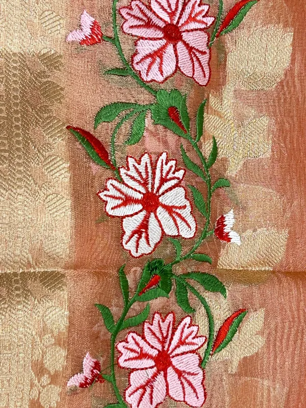 Orange_Pure_Cotton_Embroidery_Tissue_Dupatta_Banarasi_3_pcs_Suit_Set_IM_PCEM3