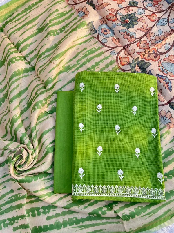 Green_Kota_Check_Embroidery_Resham_Booti_with_Digital_Print_Dupatta_1100SKL_MKC4