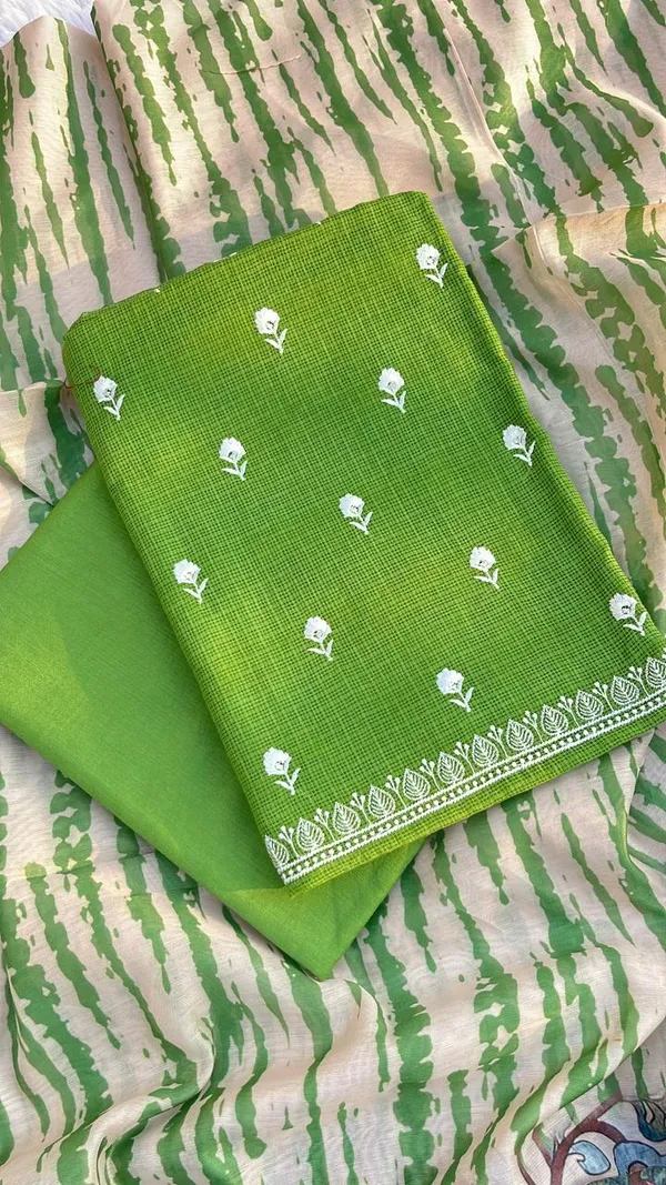 Green_Kota_Check_Embroidery_Resham_Booti_with_Digital_Print_Dupatta_1100SKL_MKC4
