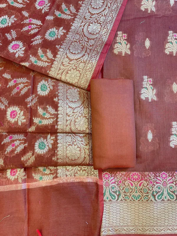 Brown_Cotton_Resham_Mina_Floral_Boota_Paisley_Border_Banarasi_Suit_625SHL_CT37