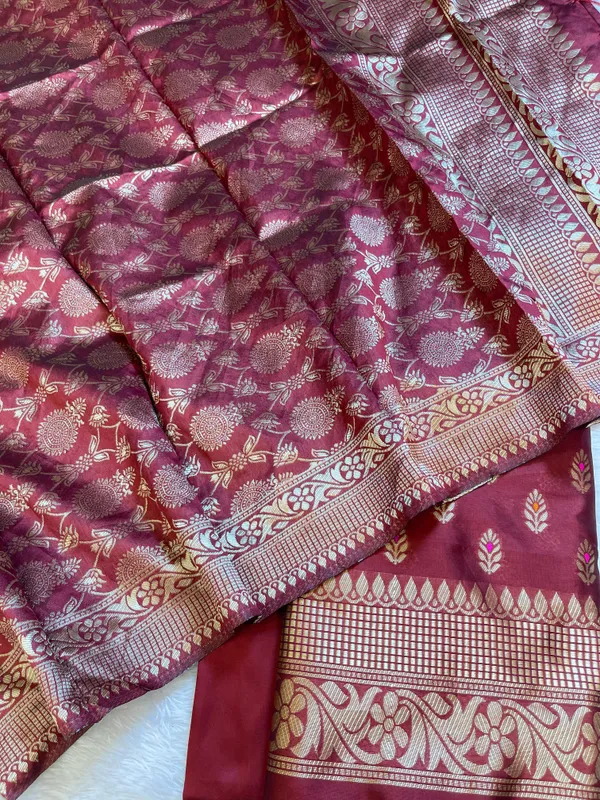 Maroon_Butter_Silk_Zari_Mina_Booti_Banarasi_3_pcs_Suit_Set_600SKL_BS1