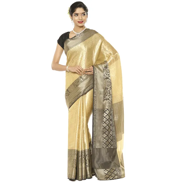 Beige_Kanjeevaram_Banarasi_Sarees_For_Women_GEMA35
