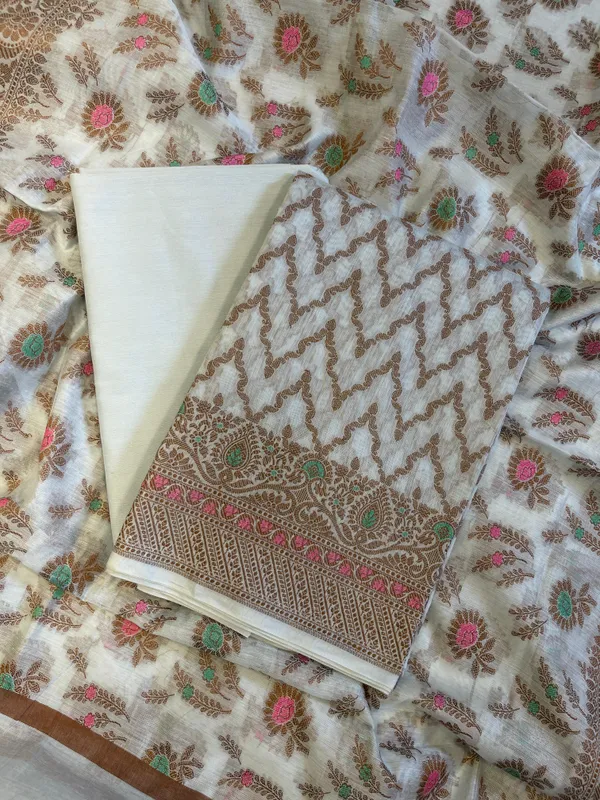 Off_white_Cotton_Resham_Zari_Zig-Zag_Banarasi_Suit_625SHL_CT31
