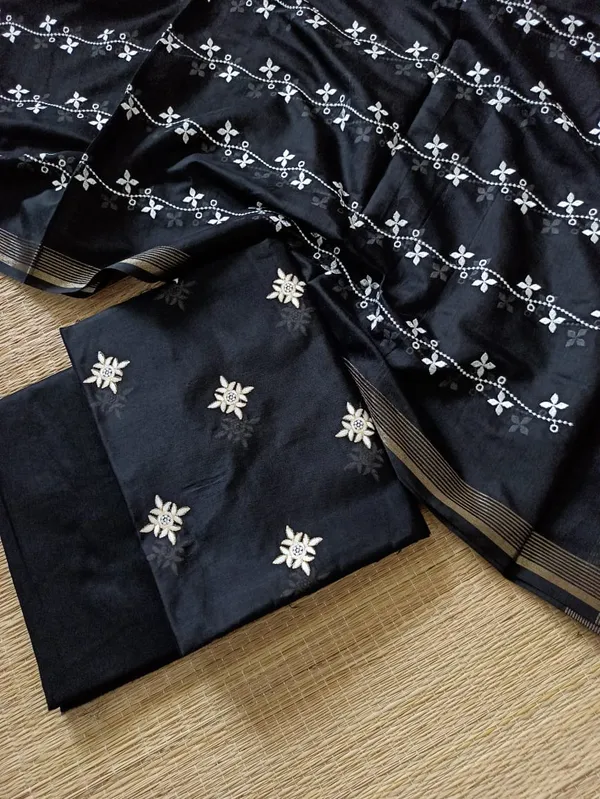 Black_Chanderi_Silk_Dyable_Embroidery_Booti_Banarasi_Suit_with_Embroidery_work_Dupatta_1100SKL_CSD1