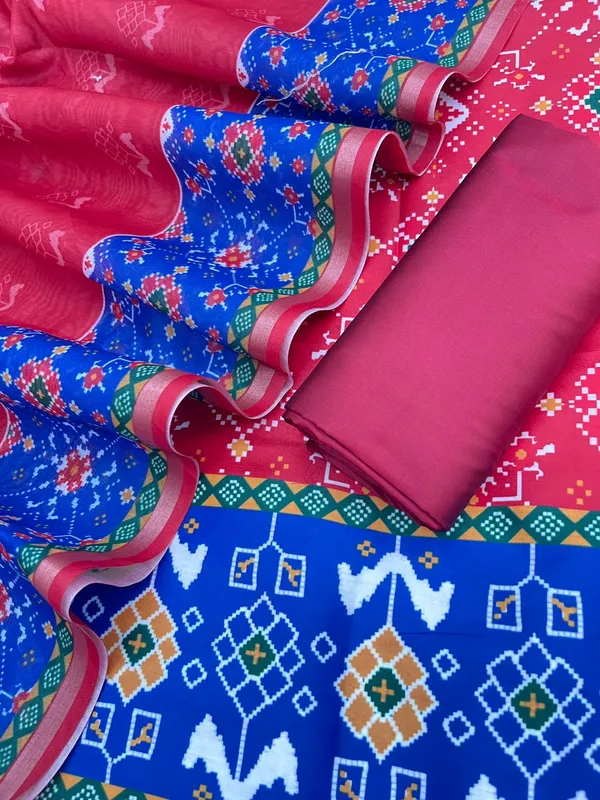 Maroon_Cotton_Patola_Print_Contrast_Blue_Border_Banarasi_Suit_with_Digital_Printed_Dupatta_850SKL_CP1