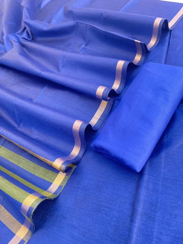 Royal_Blue_Cotton_Silk_Banarasi_Suit_with_Contrast_Stripe_Zari_Patti_Dupatta_600SKL_CS22