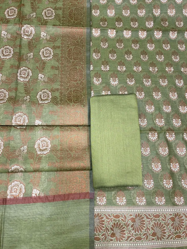 Humairah_Pistachio_Green_Cotton_Floral_Resham_Mina_Booti_3_pcs_Suit_set_with_Plain_Bottom_and_Resham_Zari_Chunri_Booti_Pistachio_Green_Dupatta