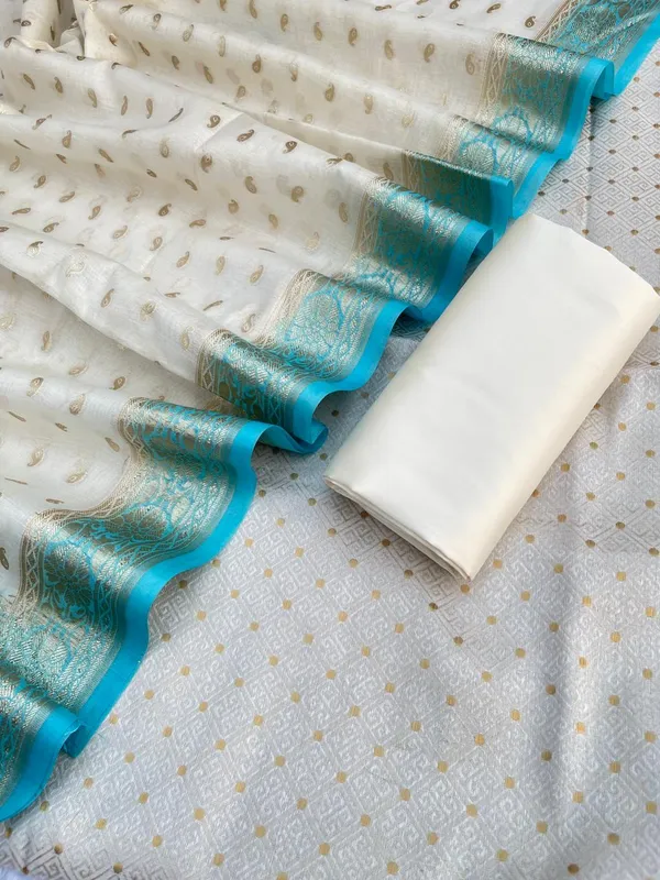 Off_white_resham_weave_Banarasi_Suit_&_Lorex_Contrast_Border_Sky_Blue_Dupatta_1200SKL_BM3