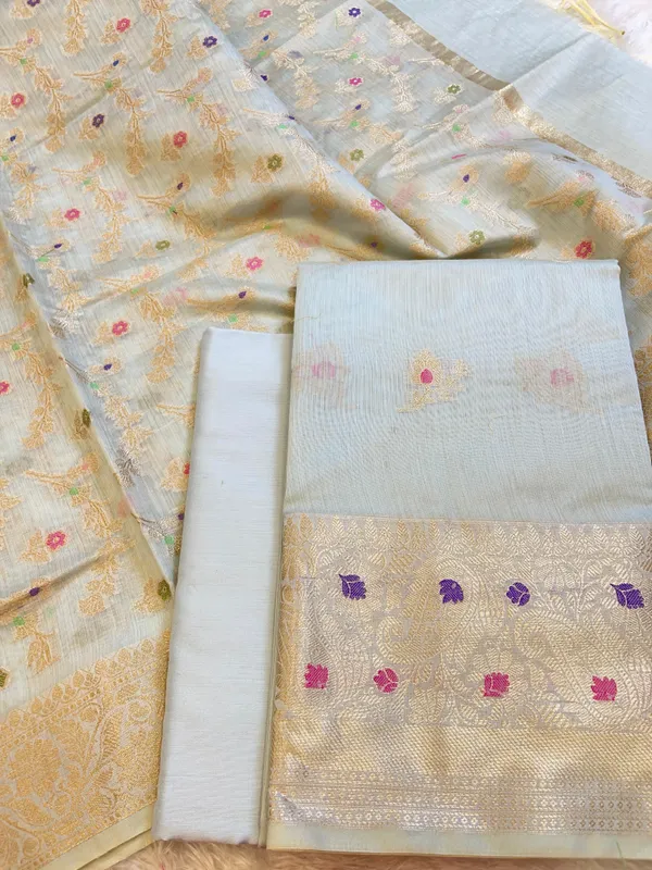Off_white_Cotton_Resham_Mina_Zari_Booti_Paisley_Mina_Border_Banarasi_Suit_625SHL_CT7
