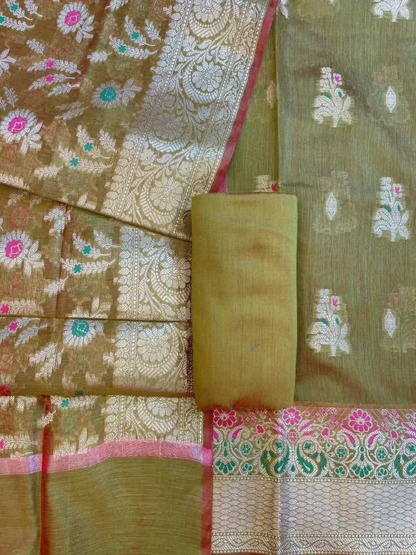 Green_Cotton_Resham_Mina_Floral_Boota_Paisley_Border_Banarasi_Suit_625SHL_CT39