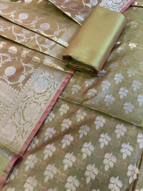 Olive_Green_Cotton_Leaf_Zari_Booti_Banarasi_Suit_950SHL_CT4