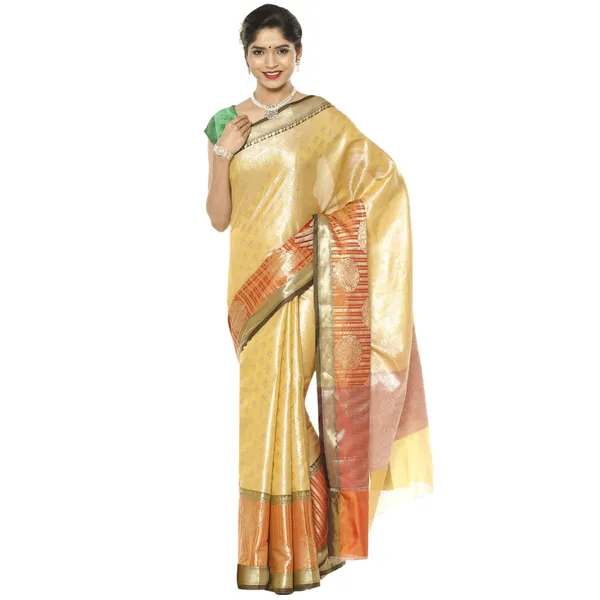Beige_Kanchi_Silk_Banarasi_Sarees_For_Women_GEBE29