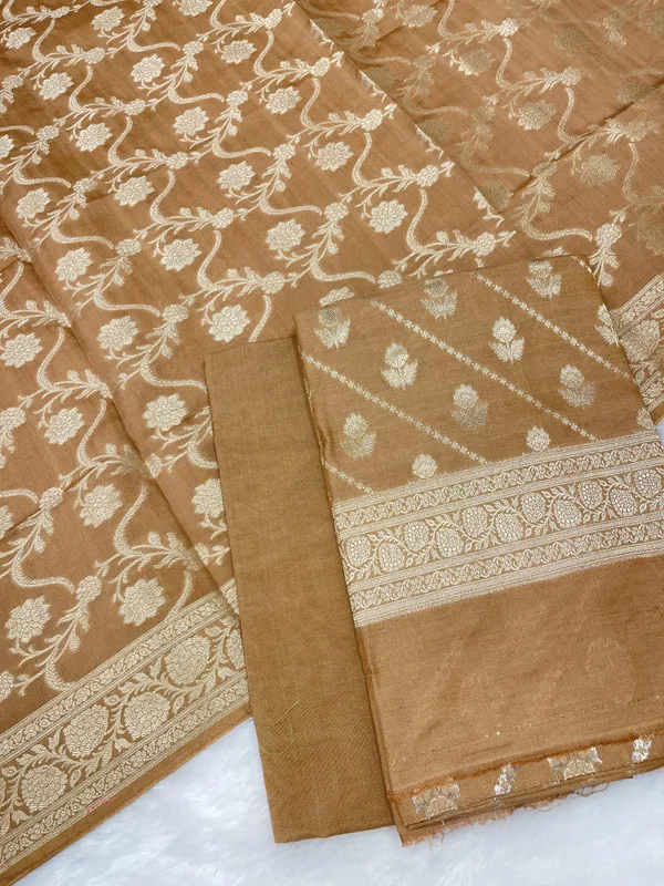Puresilk_Handloom_Light_Brown_Modal_Silk_Banarasi_3_pcs_Suit_Set_RHN_MDL1
