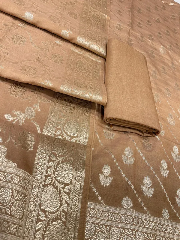 Puresilk_Handloom_Light_Brown_Modal_Silk_Banarasi_3_pcs_Suit_Set_RHN_MDL1