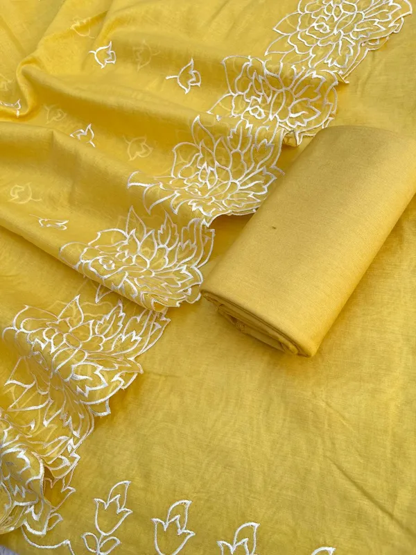 Yellow_Cotton_Chanderi_Embroidery_Resham_Booti_Banarasi_Suit_1200SKL_CE14