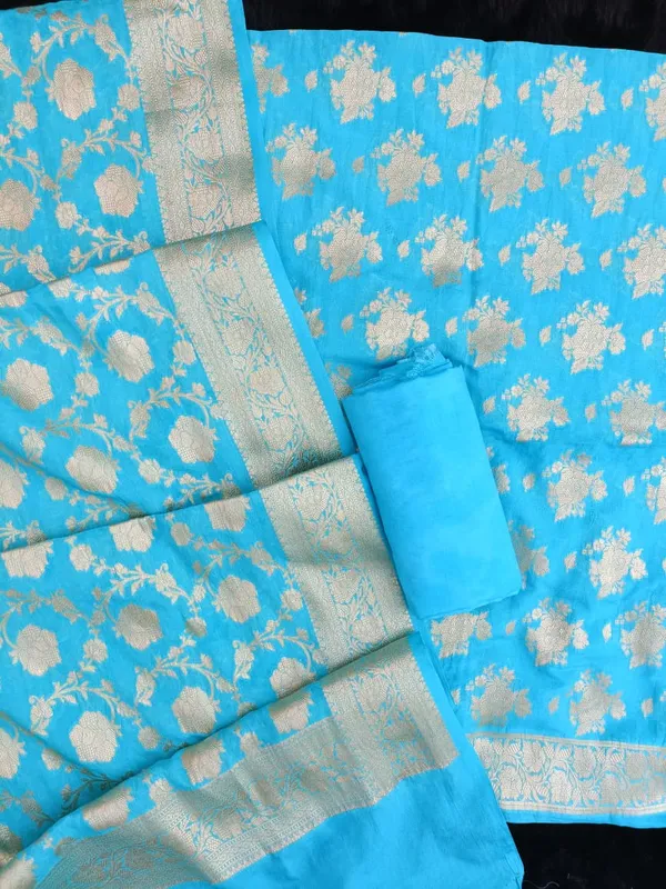 Sky_Blue_Georgette_Silk_Floral_Banarasi_Suit_Set_1200SKL_GS6